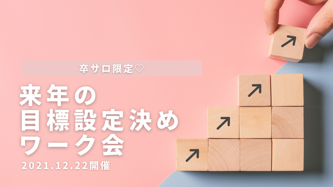 来年の目標設定決めワーク会のサムネイル